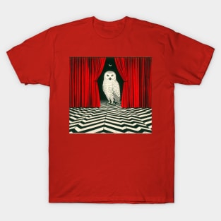 The Owl is not in the Red Room as it seems... T-Shirt